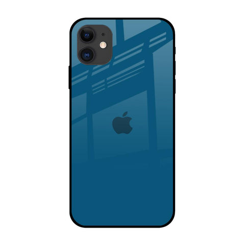 Cobalt Blue iPhone 12 Glass Back Cover Online