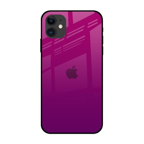 Magenta Gradient iPhone 12 Glass Back Cover Online