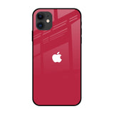 Solo Maroon iPhone 12 Glass Back Cover Online