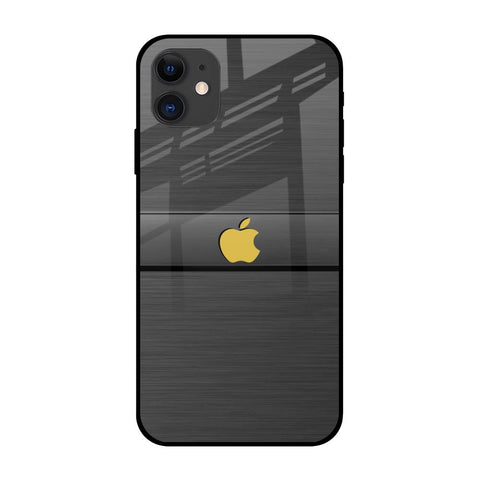 Grey Metallic Glass iPhone 12 Glass Back Cover Online