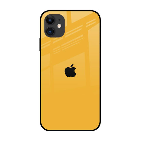 Fluorescent Yellow iPhone 12 Glass Back Cover Online