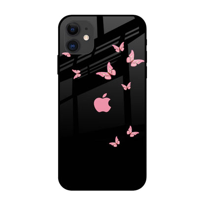 Fly Butterfly iPhone 12 Glass Back Cover Online