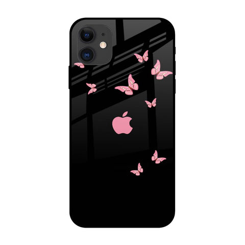 Fly Butterfly iPhone 12 Glass Back Cover Online