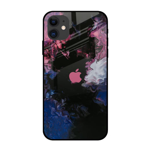 Smudge Brush iPhone 12 Glass Back Cover Online