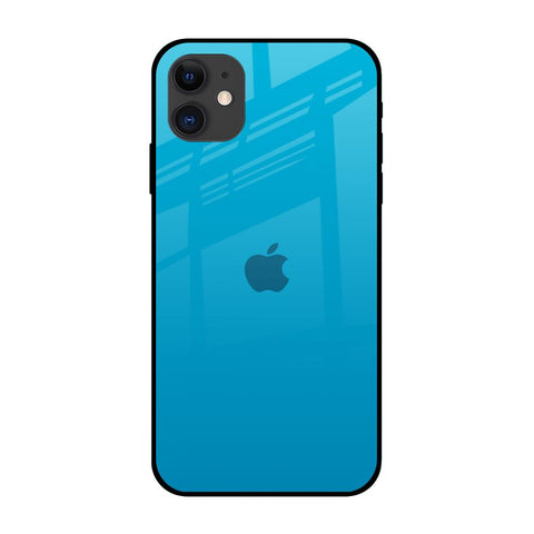 Blue Aqua iPhone 12 Glass Back Cover Online