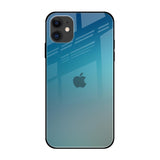 Sea Theme Gradient iPhone 12 Glass Back Cover Online