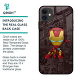 Angry Baby Super Hero Glass Case for iPhone 12