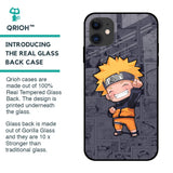 Orange Chubby Glass Case for iPhone 12