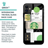 Coffee Latte Glass Case for iPhone 12