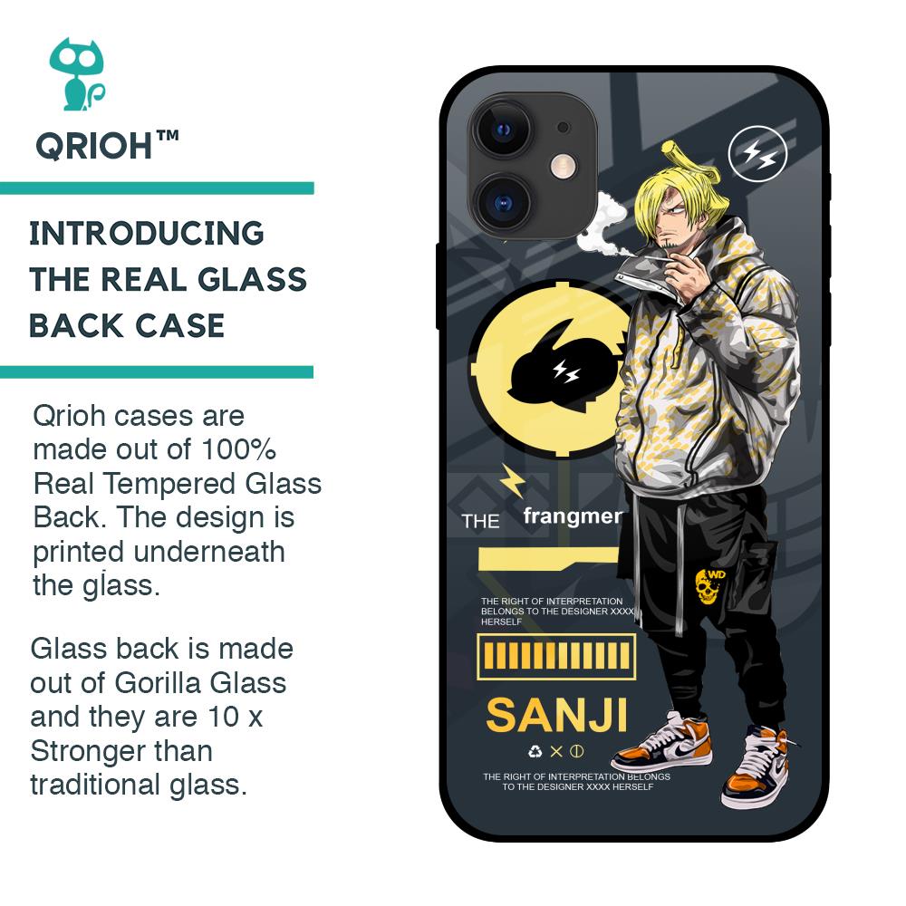 Cool Sanji Glass Case for iPhone 12