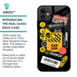 Danger Signs Glass Case for iPhone 12