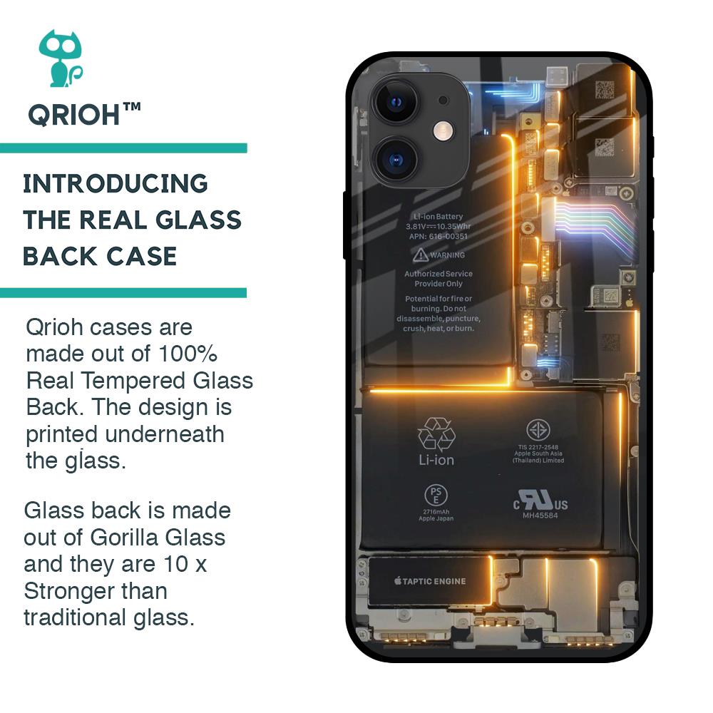 Glow Up Skeleton Glass Case for iPhone 12
