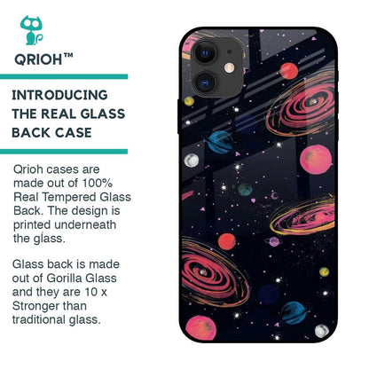 Galaxy In Dream Glass Case For iPhone 12