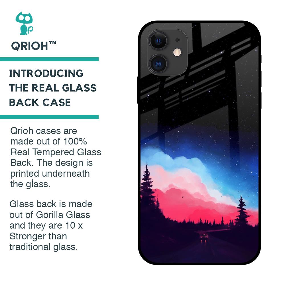 Drive In Dark Glass Case For iPhone 12