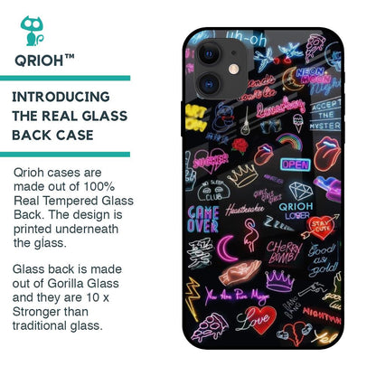 Accept The Mystery Glass Case for iPhone 12