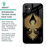Mythical Phoenix Art Glass Case for iPhone 12