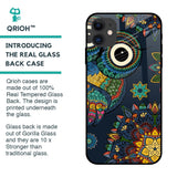 Owl Art Glass Case for iPhone 12
