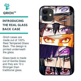 Anime Eyes Glass Case for iPhone 12