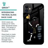 Luffy Line Art Glass Case for iPhone 12