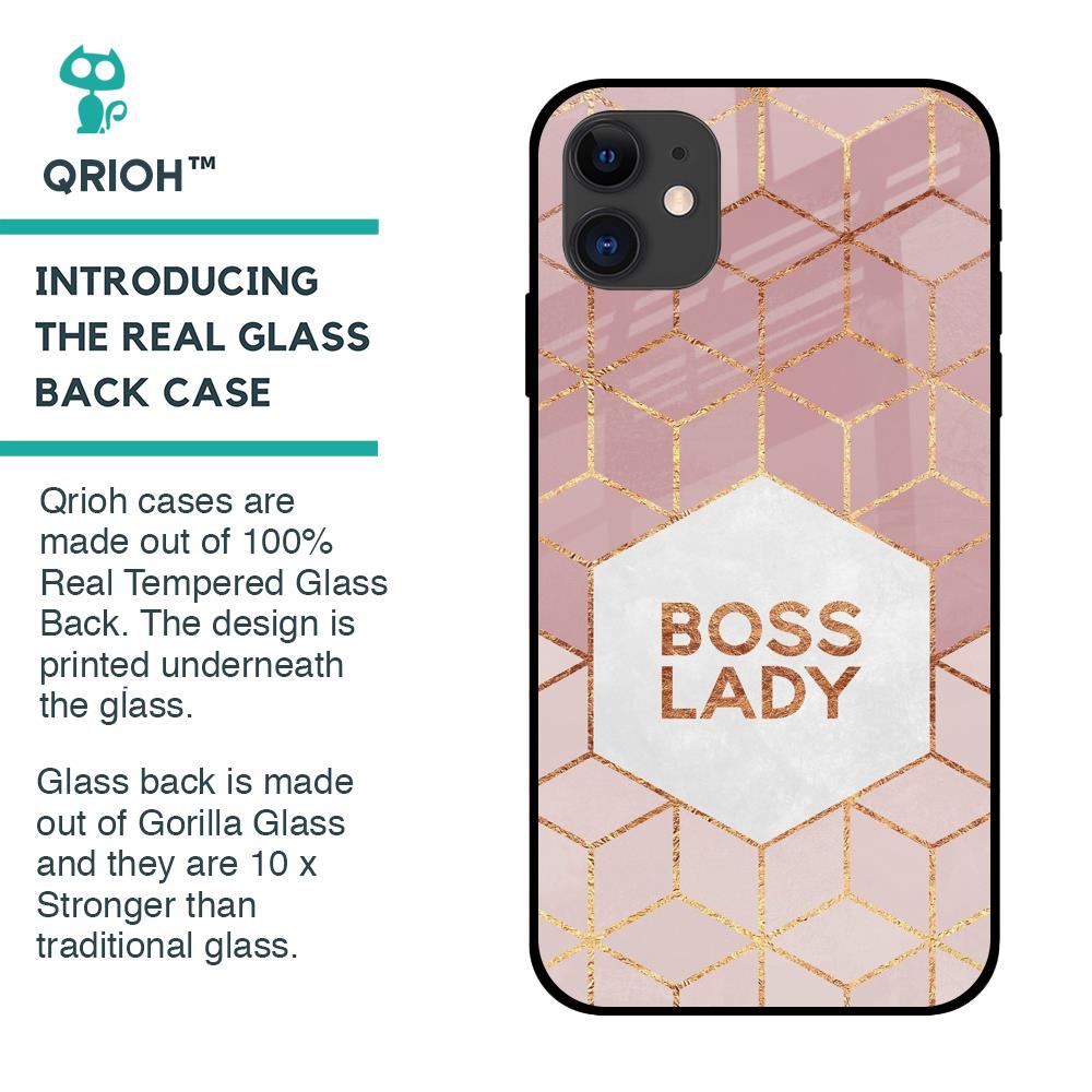 Boss Lady Glass Case for iPhone 12
