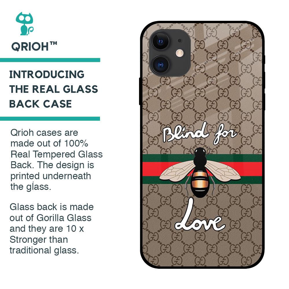 Blind For Love Glass case for iPhone 12