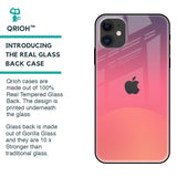 Sunset Orange Glass Case for iPhone 12