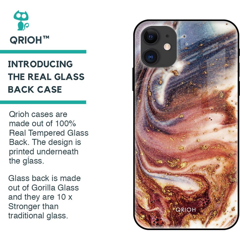 Exceptional Texture Glass Case for iPhone 12