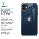 Overshadow Blue Glass Case For iPhone 12