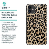 Leopard Seamless Glass Case For iPhone 12