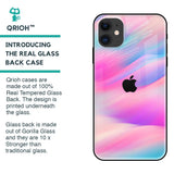 Colorful Waves Glass case for iPhone 12