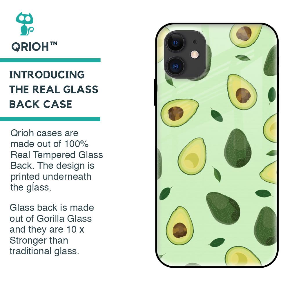Pears Green Glass Case For iPhone 12