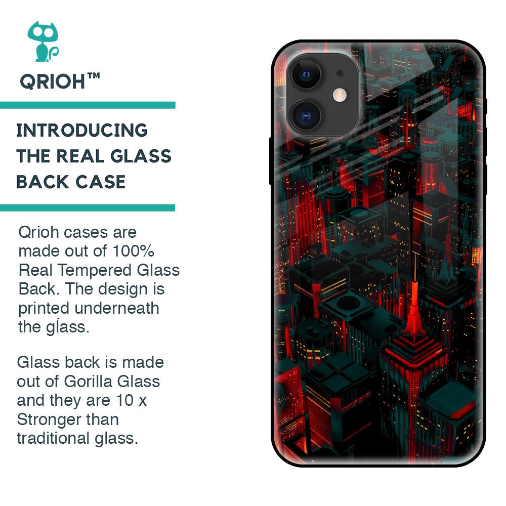 City Light Glass Case For iPhone 12