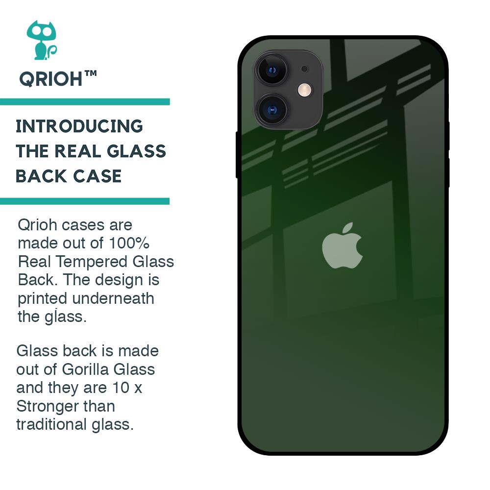Deep Forest Glass Case for iPhone 12