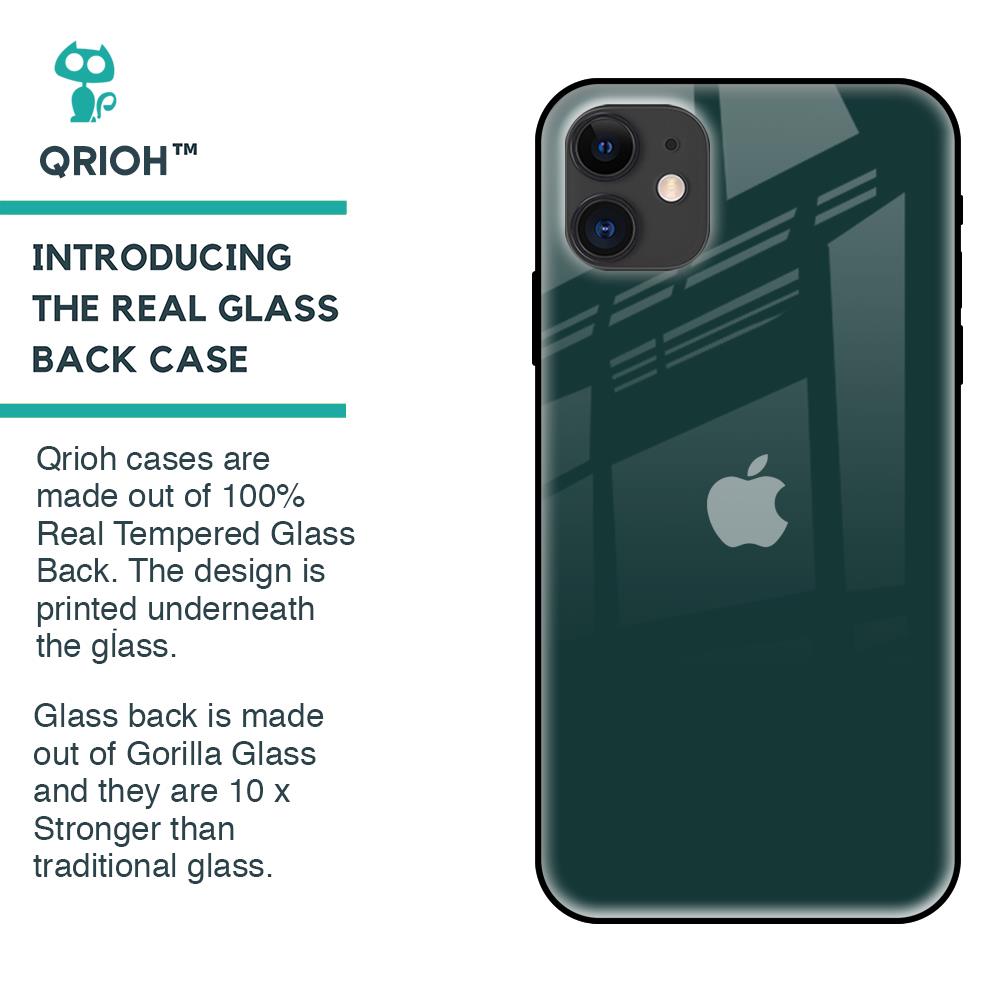 Olive Glass Case for iPhone 12