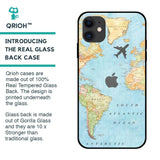 Fly Around The World Glass Case for iPhone 12
