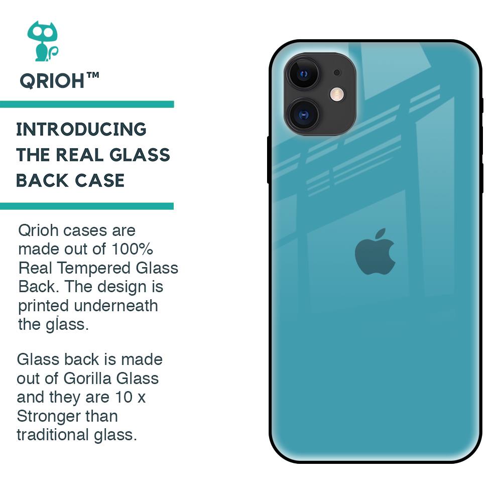 Oceanic Turquiose Glass Case for iPhone 12