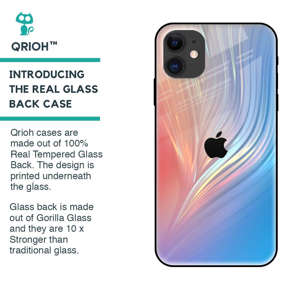 Mystic Aurora Glass Case for iPhone 12