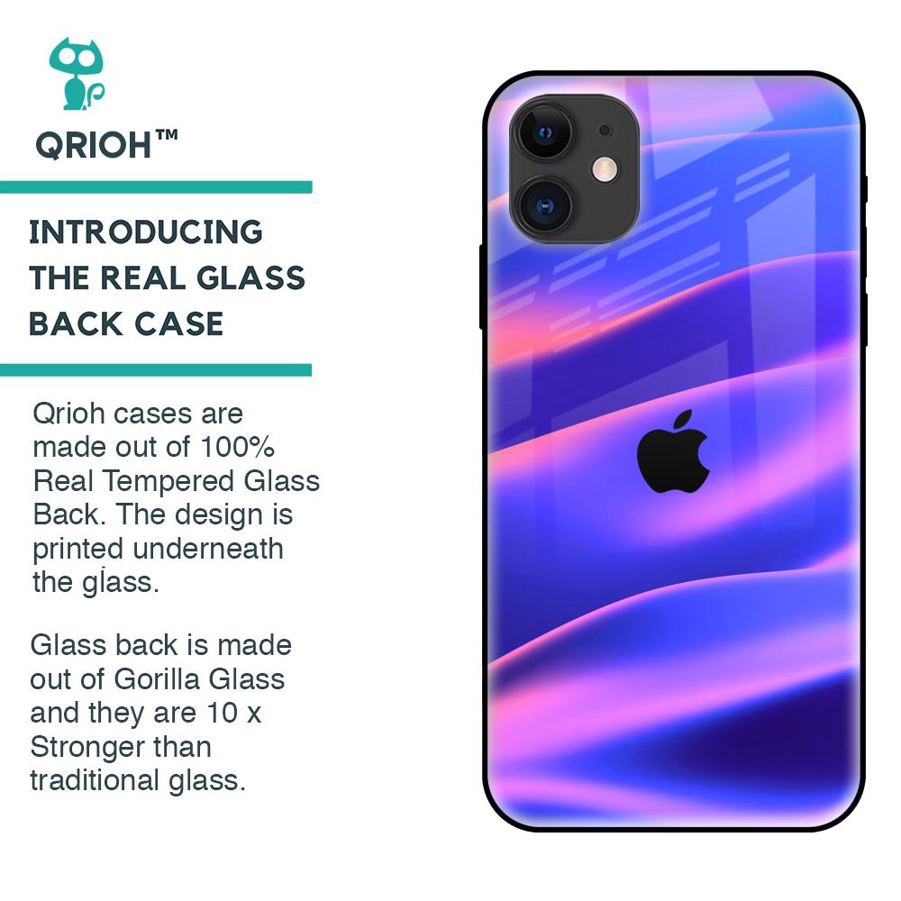 Colorful Dunes Glass Case for iPhone 12