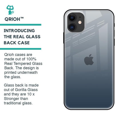 Smokey Grey Color Glass Case For iPhone 12