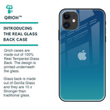 Celestial Blue Glass Case For iPhone 12