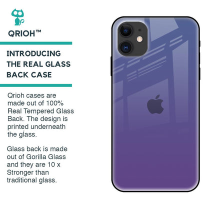 Indigo Pastel Glass Case For iPhone 12
