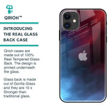 Smokey Watercolor Glass Case for iPhone 12