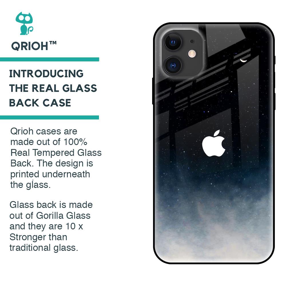 Aesthetic Sky Glass Case for iPhone 12