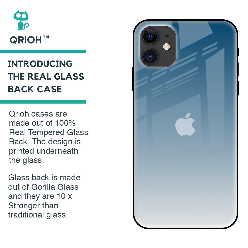 Deep Sea Space Glass Case for iPhone 12