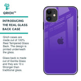 Amethyst Purple Glass Case for iPhone 12