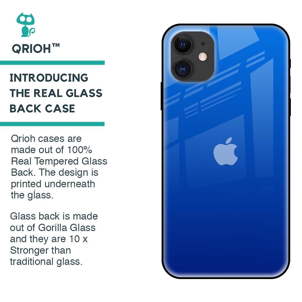 Egyptian Blue Glass Case for iPhone 12