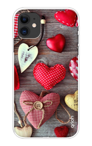 Valentine Hearts iPhone 12 Back Cover