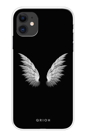 White Angel Wings iPhone 12 Back Cover