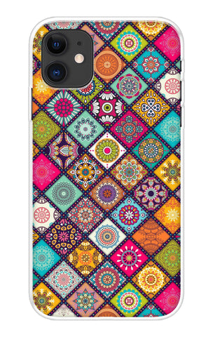 Multicolor Mandala iPhone 12 Back Cover
