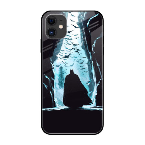 Dark Man In Cave iPhone 12 mini Glass Back Cover Online